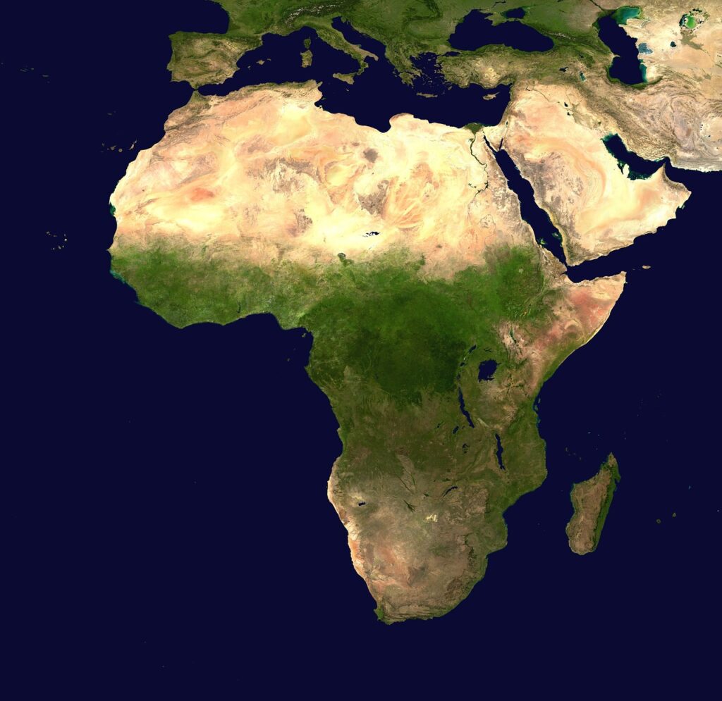 africa, continent, map of africa, aerial view, geography, map, satellite image, atlantic, indian ocean, earth, africa, africa, africa, africa, africa